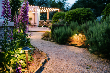 garden lighting and patio string lights in highland md